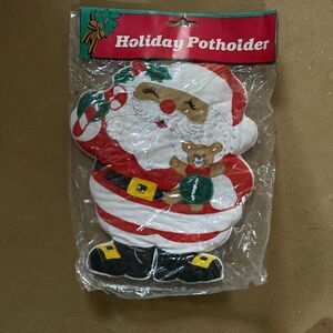 NEW Vintage Christmas Potholder